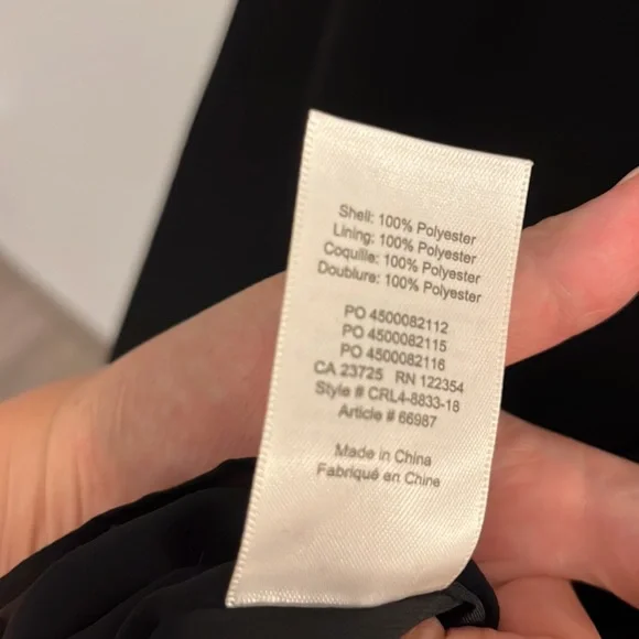 WILFRED ADELIA DRESS BLACK - Picture 12 of 12